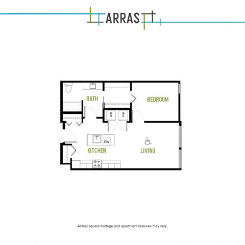 1 Bed 1 Bath